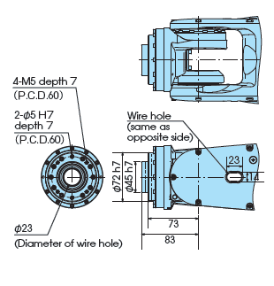 Wrist dimensions MZ07